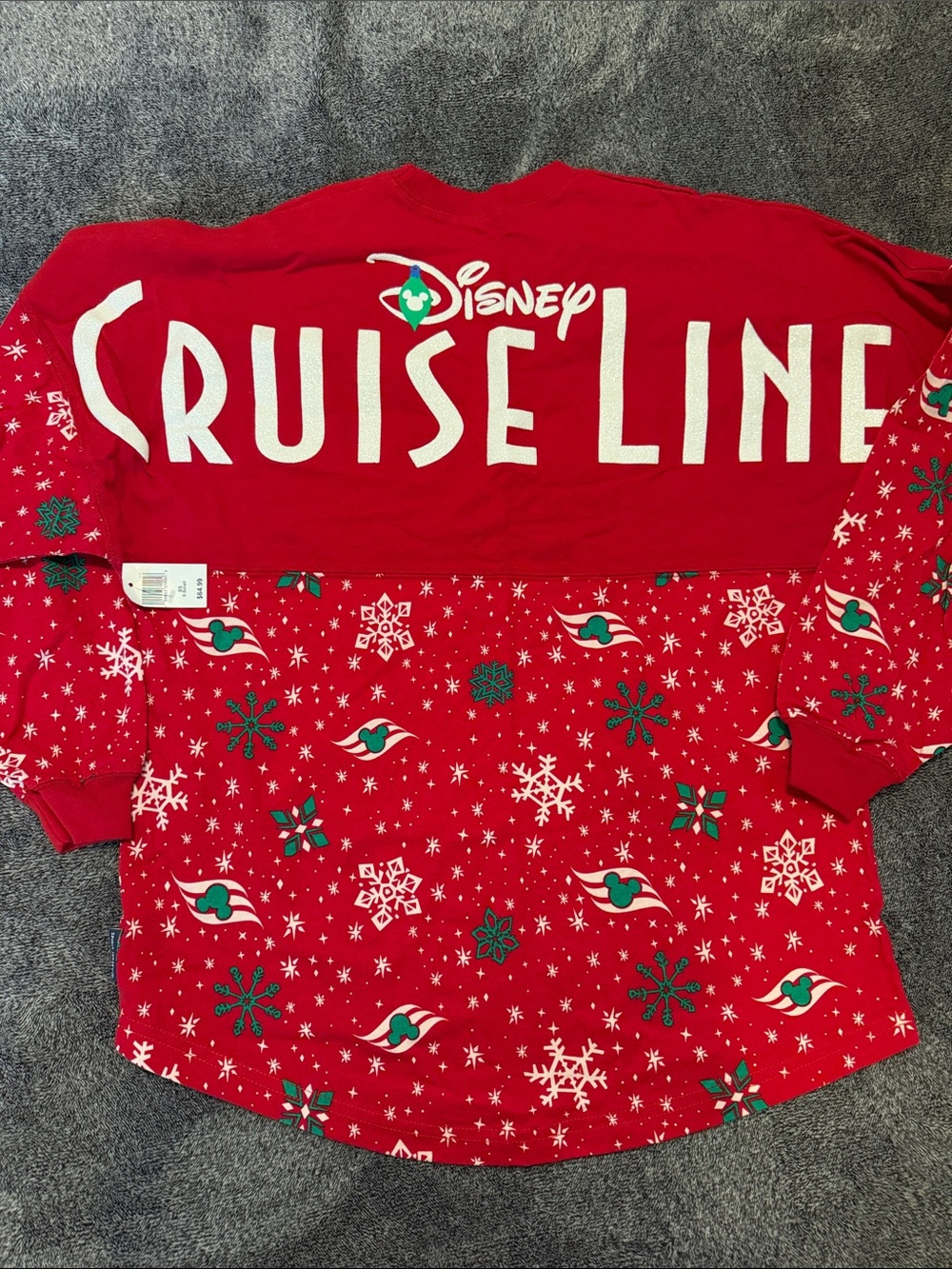 Disney Cruise Line Christmas Spirit Jersey